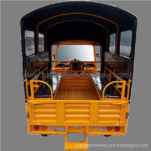 Bajaj Auto Rickshaw 2 parallel seats mishuk passenger tricycle BA175ZK-K